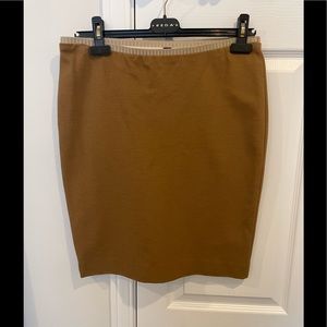Wool blend skirt